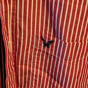 A1 AMERICAN EAGLE Classic Fit Stripped Button Down